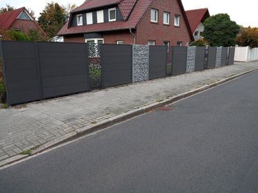 E. u. G. Bossemeyer Baustoffhandel Wilhelmshaven Pflegeleichte Zäune